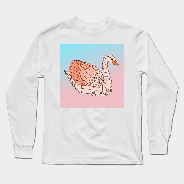 Robot Animals 06 (Style:4) Long Sleeve T-Shirt by luminousstore